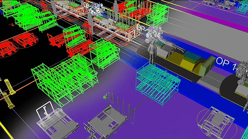 Laser scan data to 2D CAD model