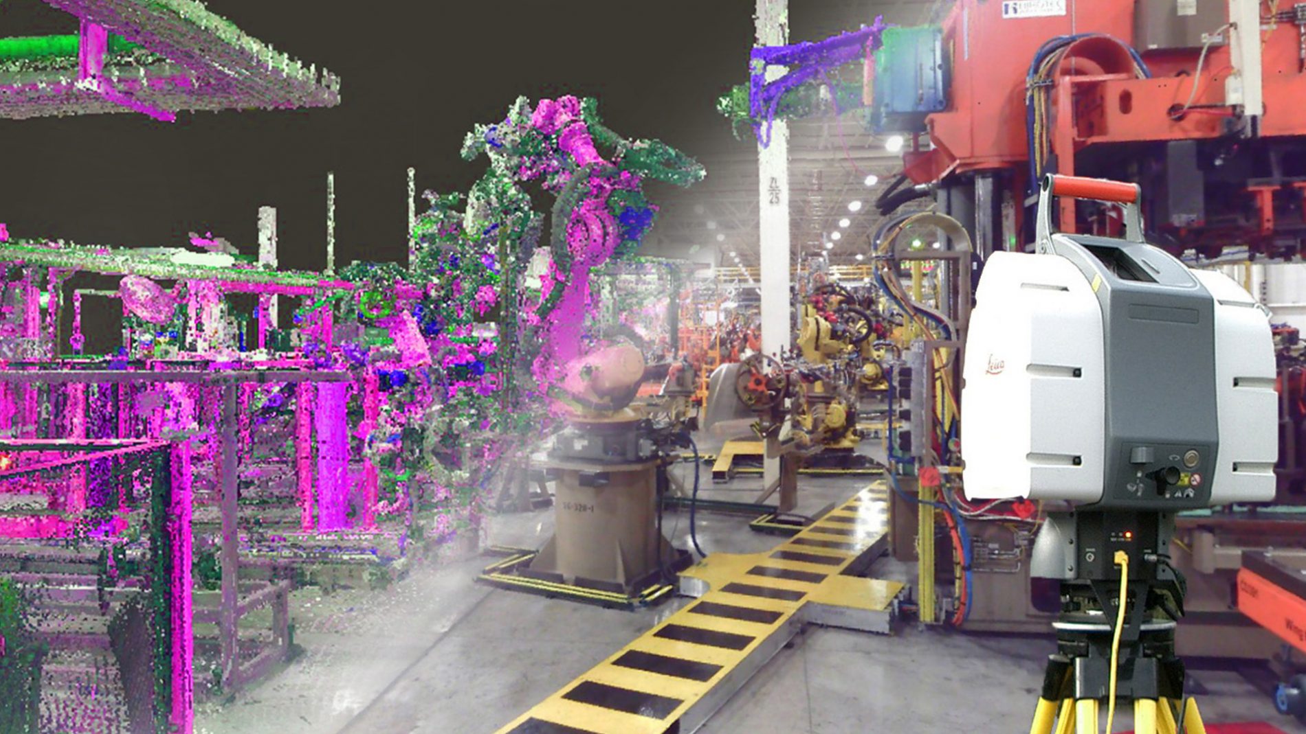 Laser Scanning in Manufacturing and Industrial Plants