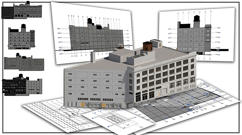 Historical revit model