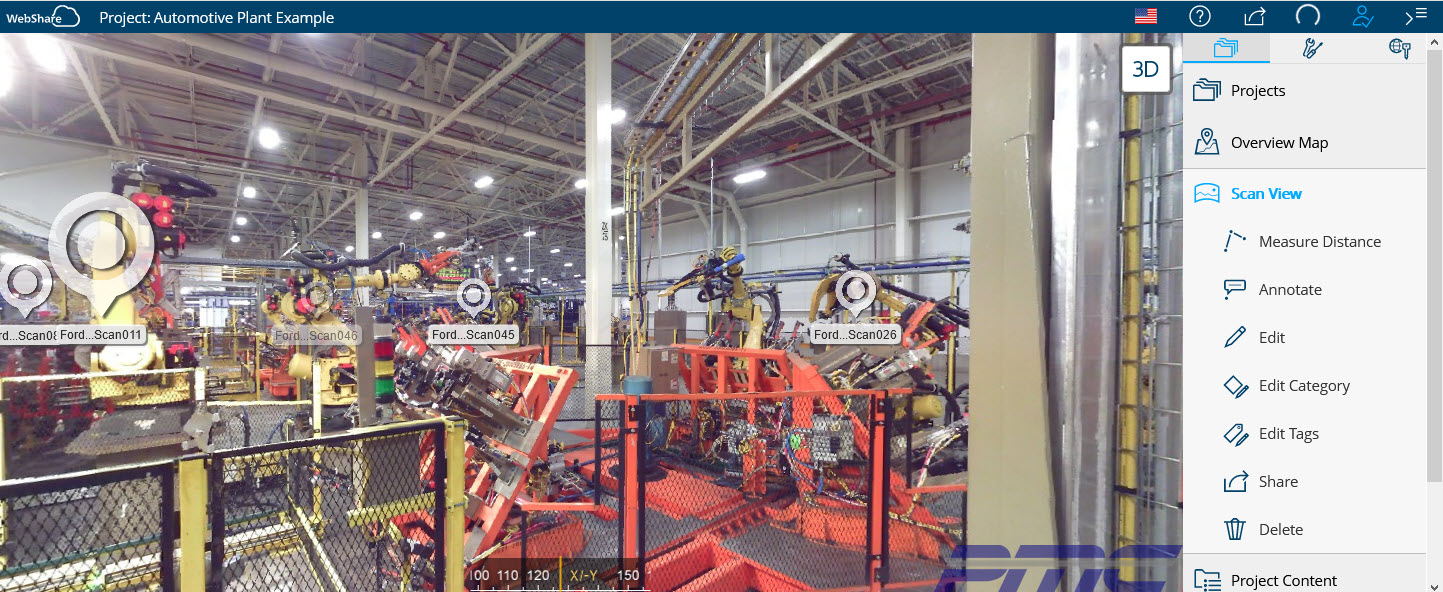 Laser Scanning in Manufacturing and Industrial Plants