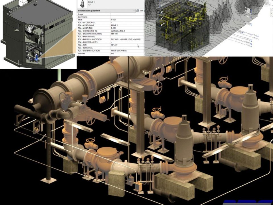 Asset Information Model Visualization: A digital representation showcasing the structure and details of a record model in asset management.