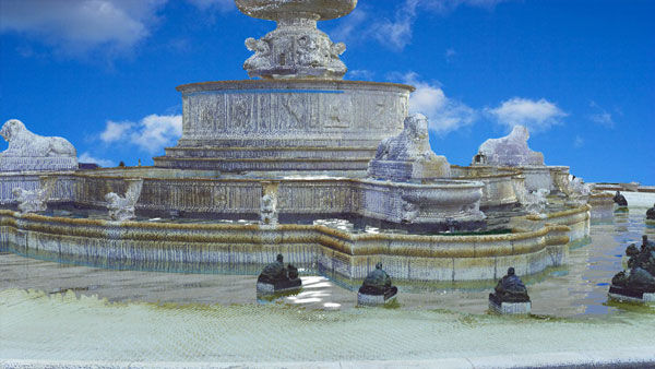Point cloud data for historic restoration