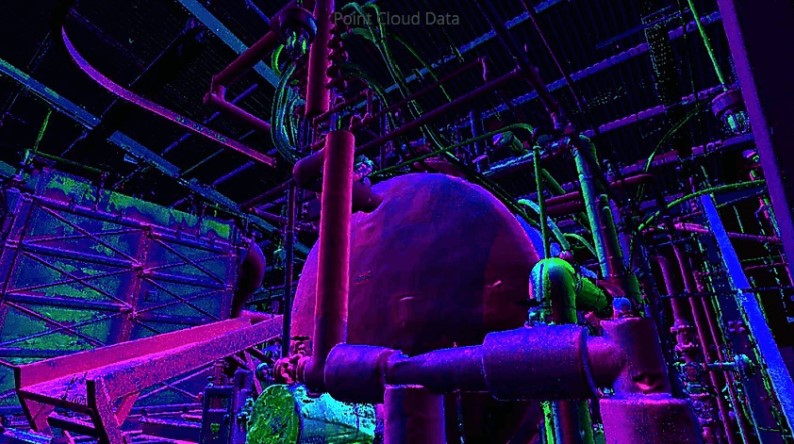 point cloud data from laser scanning