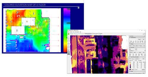 Floor Variation Heat Map 2022 Production Modeling Corp