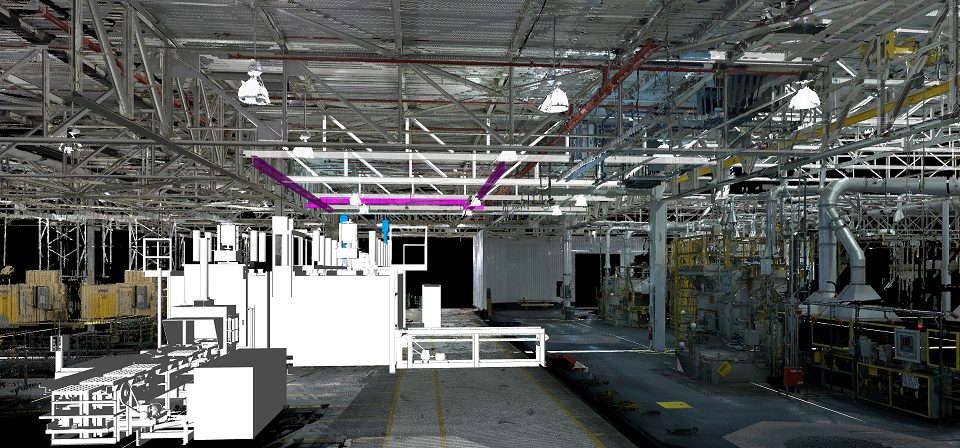 Laser Scanning in Manufacturing and Industrial Plants