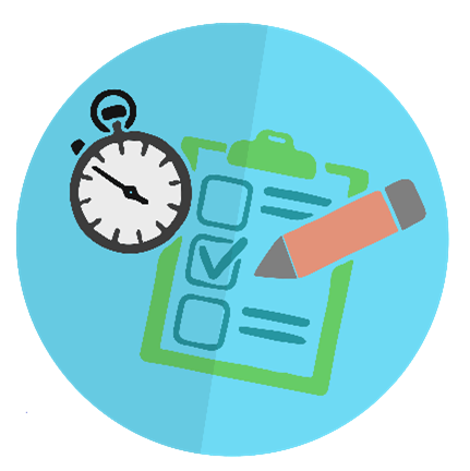 stop watch and checklist for Time Study methods